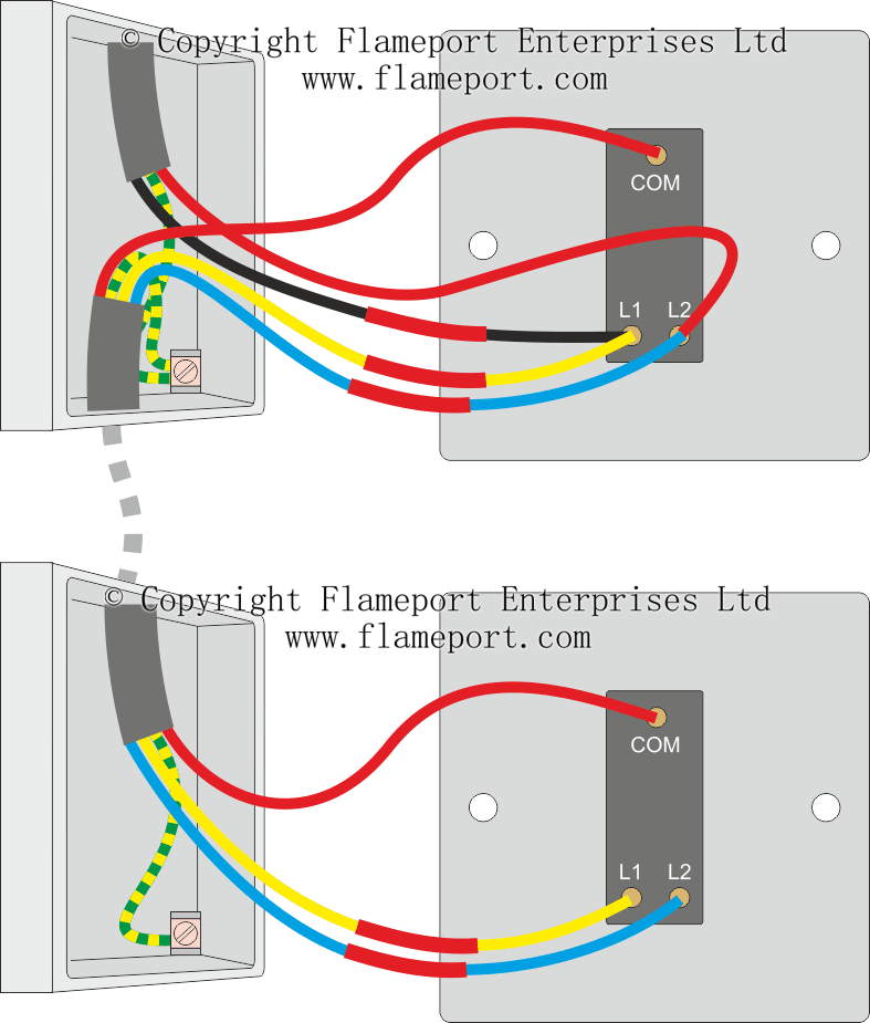 Electric Two Way Switch Wiring