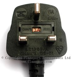 13A non-removable plug