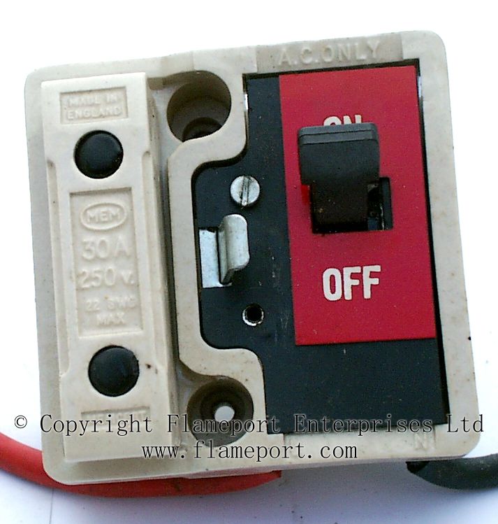 MEM 1 way ceramic fusebox