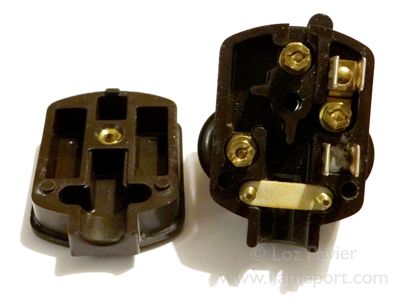 Interior of a switched MK plug