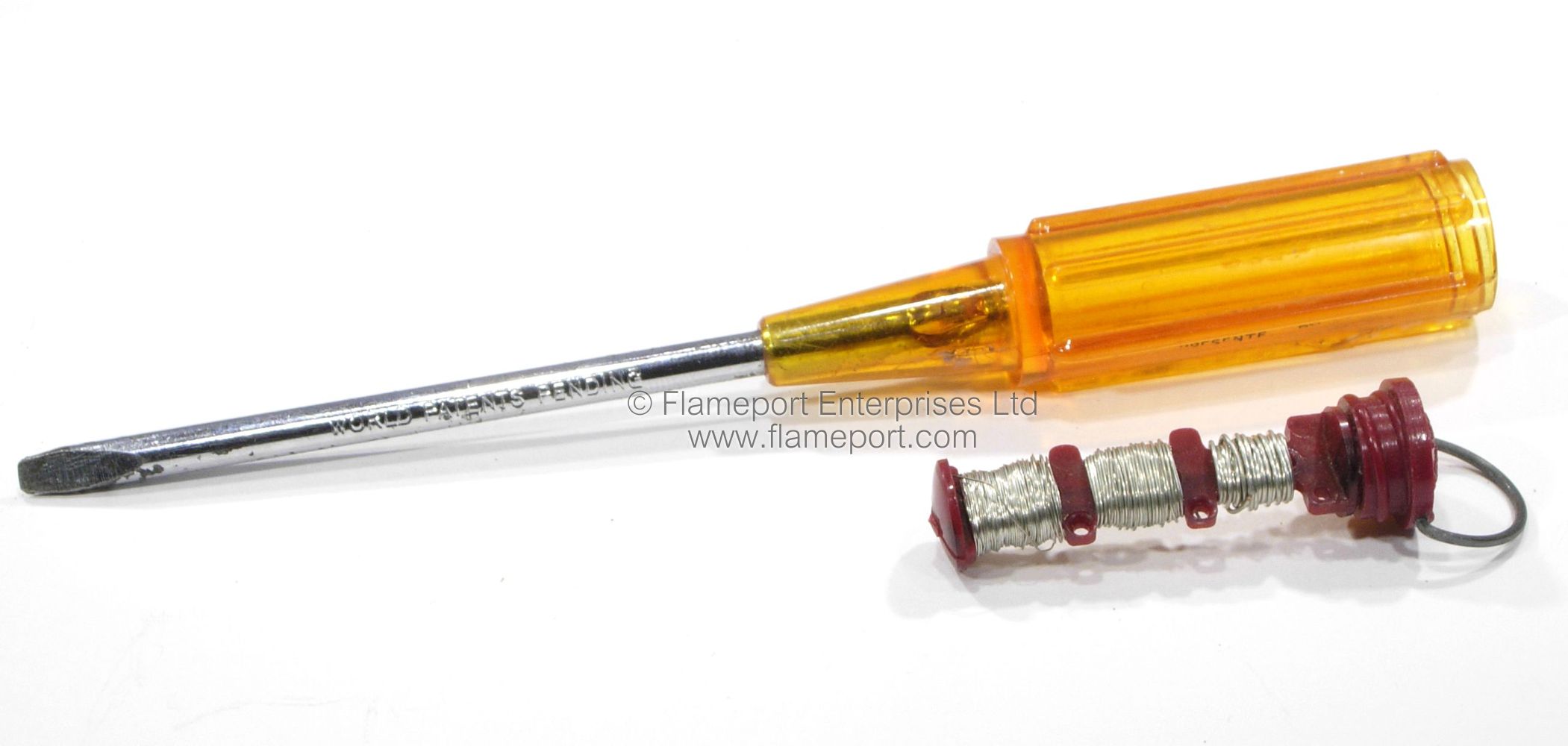 Vitrex Fusemaster screwdriver and fuse wire holder