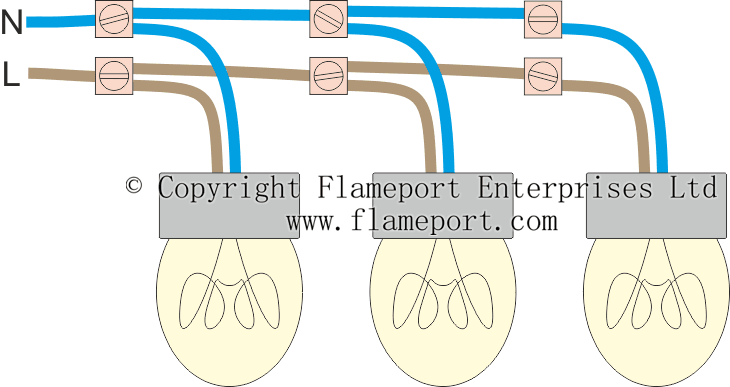 Lighting Circuits Overview, Wiring Diagram Lights In Parallel