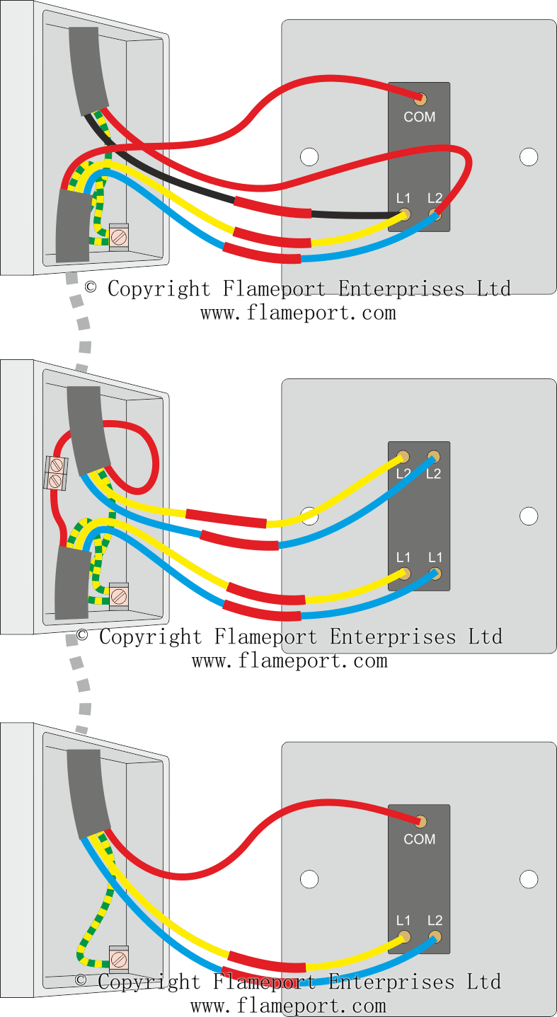 3 Way Light Circuit Wiring Diagram from www.flameport.com