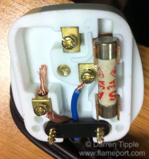 Dangerous incorrectly wired 13A plug ac panel wiring 