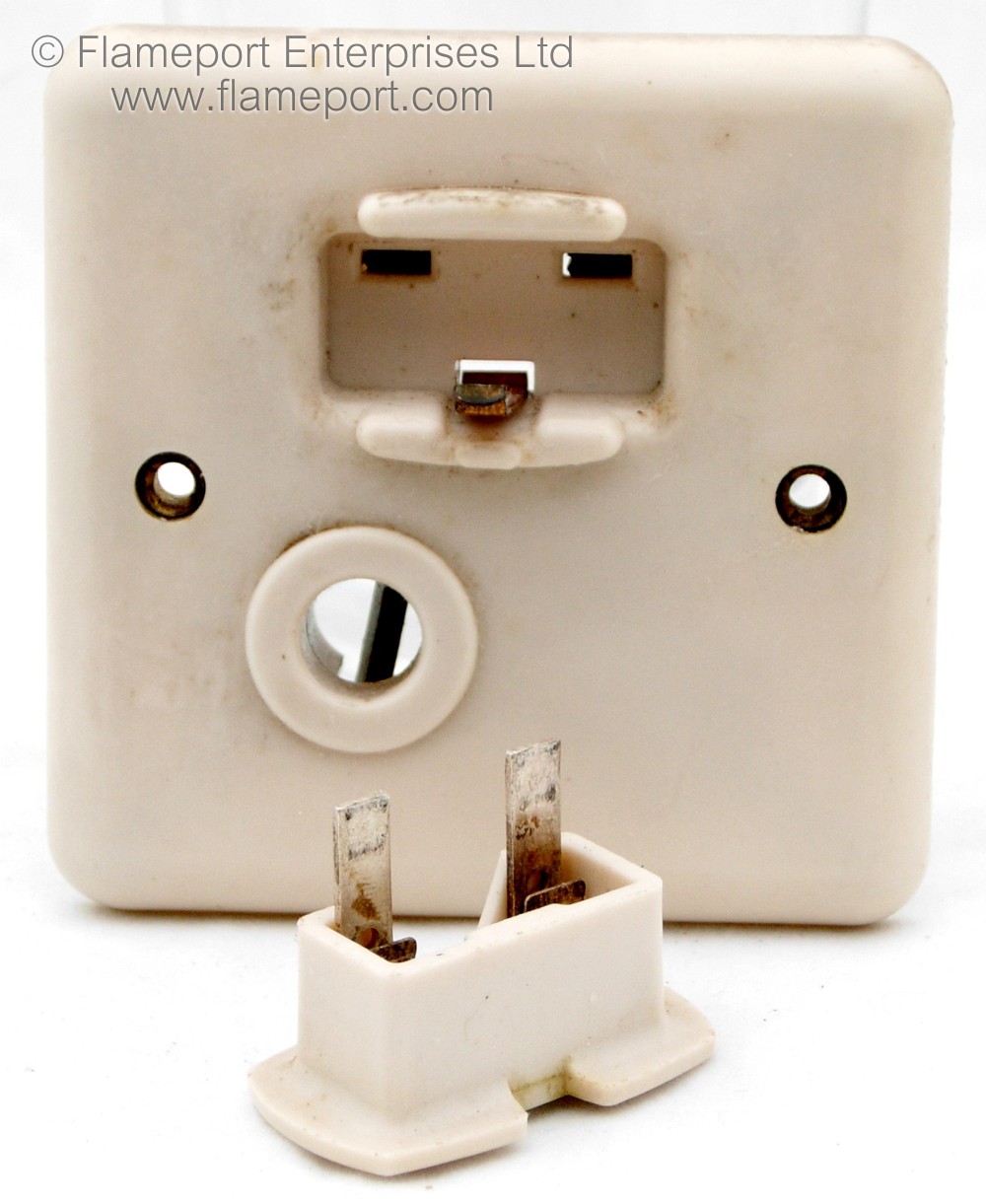 MK unswitched fused outlet with front cable hole 20a dp switch wiring 