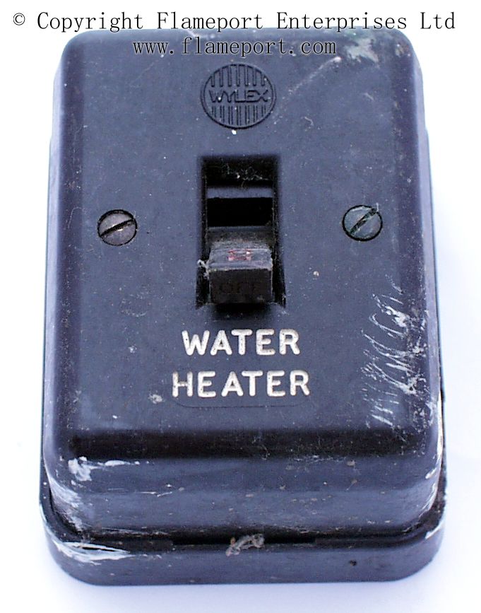 Wylex brown plastic water heater switch mk water heater switch wiring 