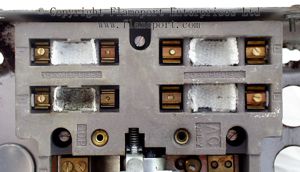 BILL Crown switch fuse, closeup of fuseways