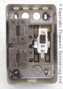 Interior view, BILL Crown switch fuse