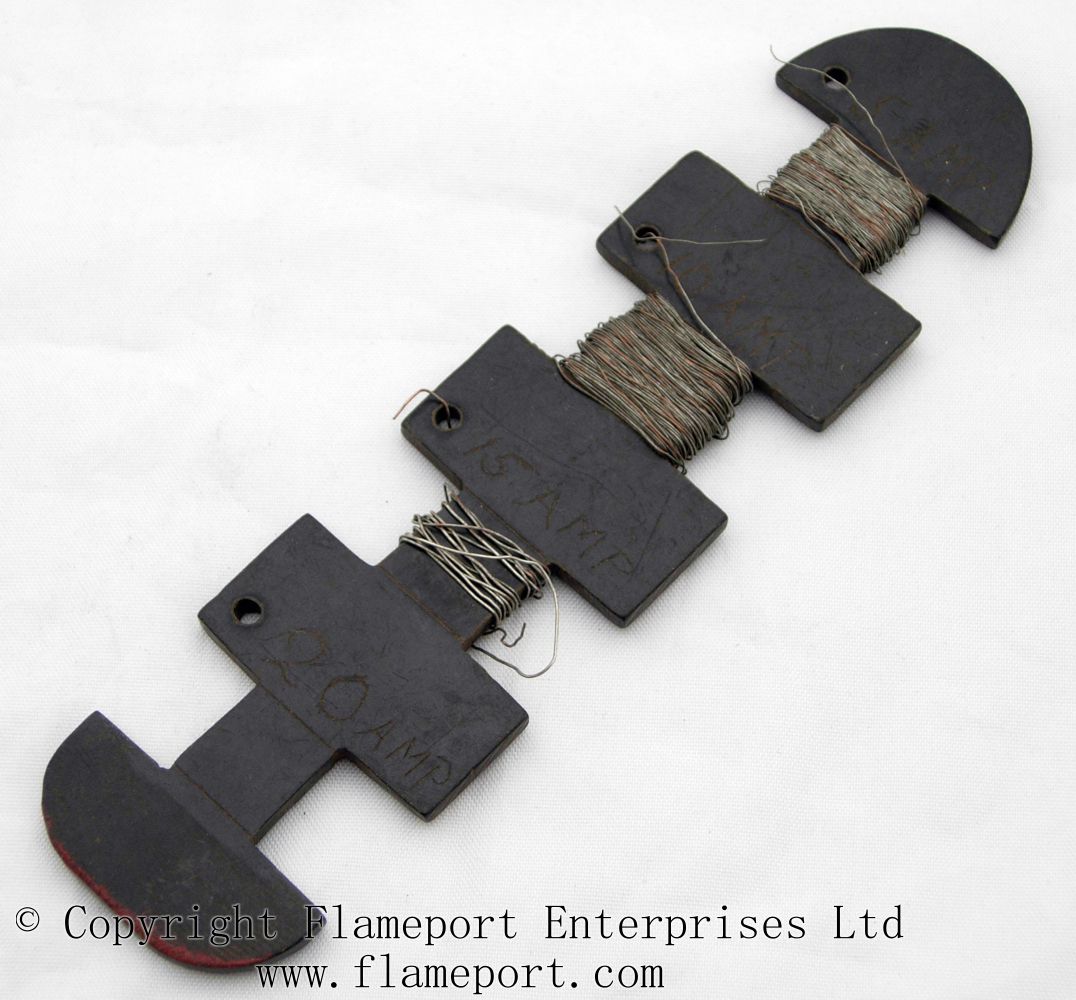 Copper Electrical Wire >> Hand made fuse wire holders Copper Electrical Wire >> Hand made fuse wire holders