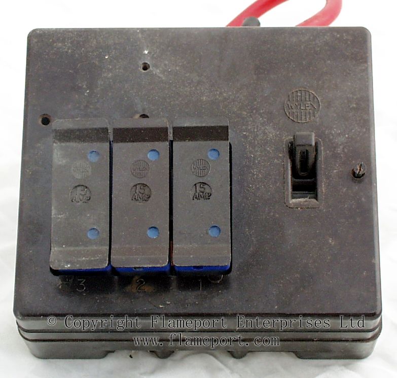 Wylex Standard Brown Plastic Fuseboxes
