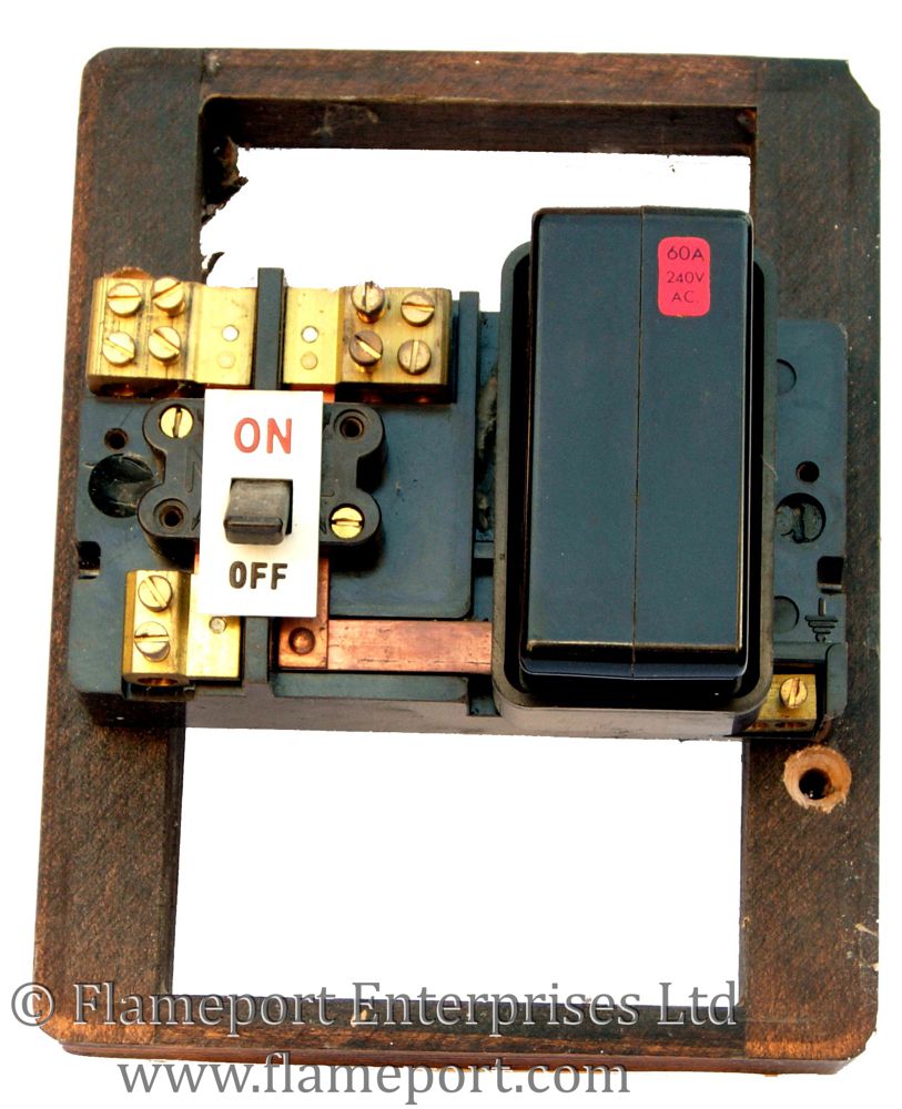 Wylex one way 60A fusebox wylex fuse box bs number 